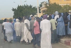Mauritanie: des ex-militaires manifestent devant l'état-major général