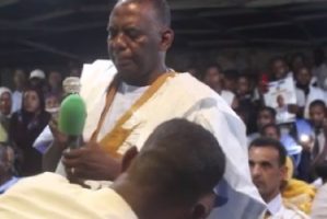 Elections : La TV étatique retire son micro au cours d’un discours de Biram !