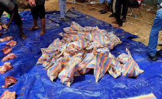 La mairie de la commune sebkha Nouakchott par l'intermédiaire du nouveau maire Ba Ismaïla a organisé une distribution de vivre pour les citoyens démunis de la commune de Sebkha,