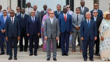 Publication de la photo de famille du nouveau gouvernement