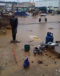Rosso Mauritanie inondé par les eaux de pluie