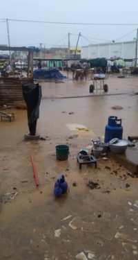 Rosso Mauritanie inondé par les eaux de pluie