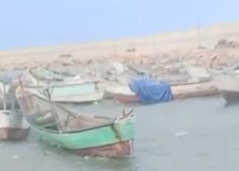 De nombreuses embarcations ancrées au port de Tanit ont coulé à la suite d’une tempête au port de Tanit.