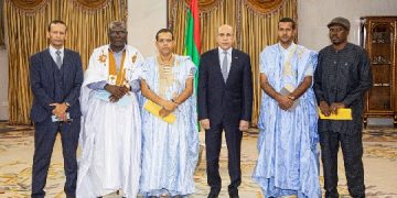 Cinq médias mauritaniens interviewent le Président Ghazouani