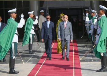 Mauritanie :  Le Président Ghazouani s&rsquo;envole pour Bruxelles pour prend part au au Global Gateway Forum.