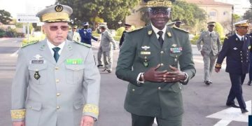 Mauritanie-Sénégal : Le CEMGA Mokhtar Bella en visite à Dakar