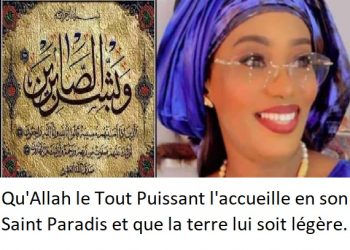 Faty Aly Touré n’est plus : tristesse et condoléances !