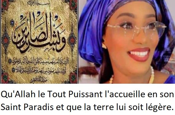 Faty Aly Touré n’est plus : tristesse et condoléances !