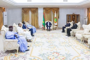 Mauritanie: L'opposition rencontre le président Ghazouani