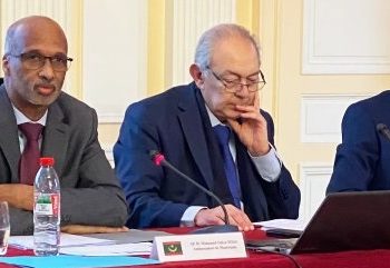 SEM l’Ambassadeur Mohamed Yahyia TEISS expose devant la CCFA Paris les nombreux atouts de la Mauritanie