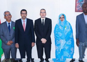Le Gouverneur de la BCM Ould Dhehby décore des cadres et employés de l’institution