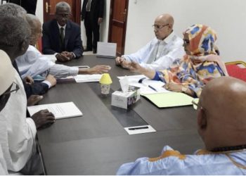 Ghazouani dépose sa candidature au conseil constitutionnel