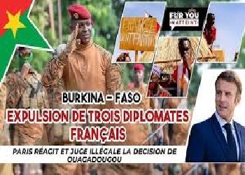 Au Burkina Faso, l’expulsion de trois diplomates français laisse le Quai d’Orsay perplexe