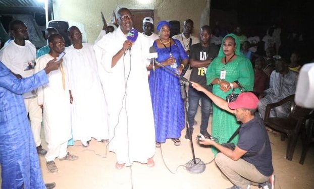 Le candidat Bocar à M’Bagne : la priorité sera accordée au traitement des maux de l’exclusion, de la confiscation des terres agricoles, de l’état civil et du chômage