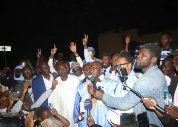 Présidentielle 2024 : Le candidat Biram Dah Abeid préside son dernier meeting de campagne à Nouadhibou