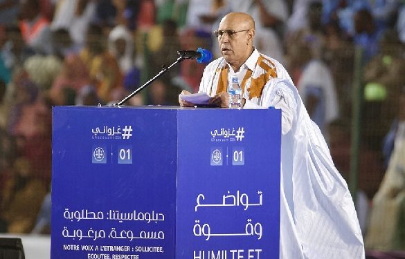 Présidentielle – 2024 – Ghazouani : Mon programme électoral est le plus réaliste et le plus réalisable de tous les autres