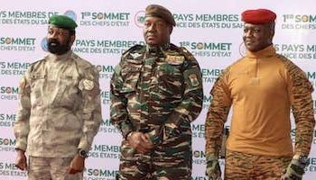 Le Burkina, le Mali et le Niger s'unissent en confédération et actent le divorce avec la Cedeao