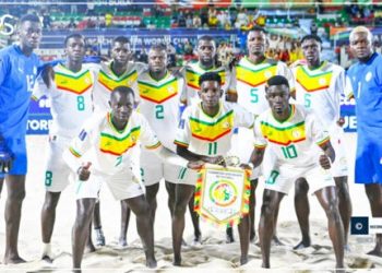 Beach soccer : la Mauritanie bat le Sénégal en match amical, 6 buts à 4