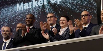 Le Gouverneur de la BCM Ould Dhehby inaugure la Bourse de Londres