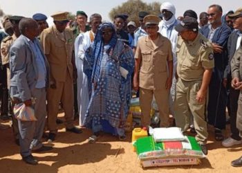 Le Patronat mauritanien distribue plus de 8 millions au profit de familles touchées par la crue du fleuve au Brakna