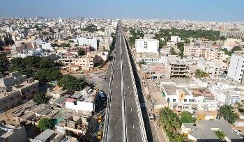 Ouverture à la circulation de l’autopont « Front de Terre » à Dakar