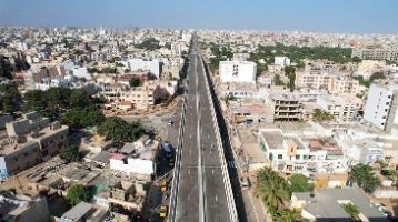 Ouverture à la circulation de l’autopont « Front de Terre » à Dakar