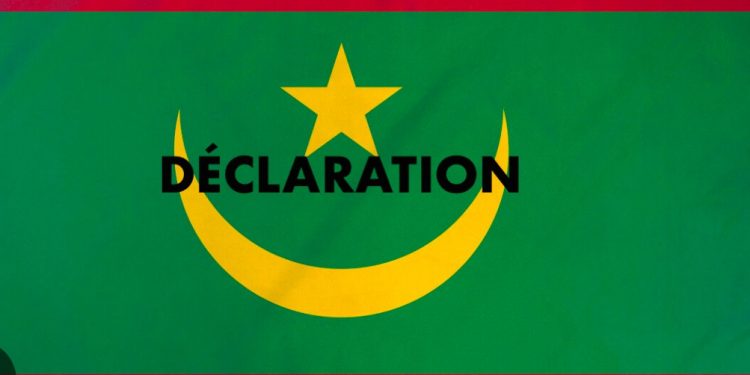 Mauritanie: Déclaration des partis et sociétés civiles