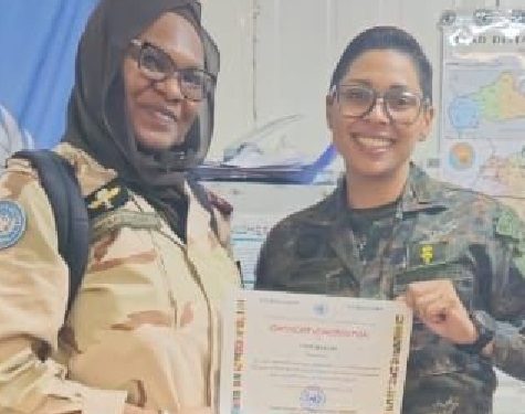 Binta Ba : de la MINUSCA au Collège National du commandement et d’Etat Major (CNCE)