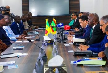 Sonko prononce un important discours à Nouakchott sur fond de renforcement de l’axe Dakar-Nouakchott