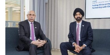 Le Groupe de la Banque Mondiale remercie Ghazouani pour son soutien dans la reconstitution des ressources de l&rsquo;IDA