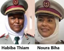 Deux femmes officiers promues Colonels dans l’armée et la garde mauritaniennes