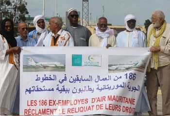 Les ex employés d’Air Mauritanie en appellent à l’intervention du Président de la République et du Premier ministre pour le payement de leurs droits