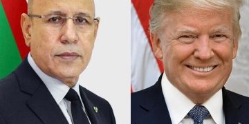 Ghazouani à Trump : œuvrons ensemble pour servir les grandes causes humanitaires