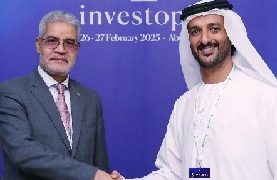 Abu Dhabi : Les relations de coopération au centre de discussions entre les ministres mauritanien et émirati de l&rsquo;économie