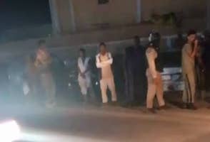 Sit-in des militants IRA