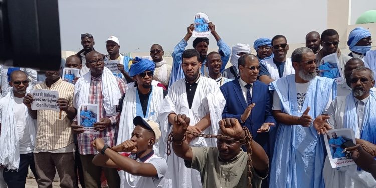 Sit-in pacifique de l’IRA à Nouakchott : la société civile réclame la libération d’Ablaye Ba