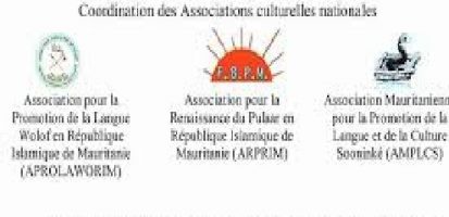 Déclaration : Pour une politique linguistique inclusive, gage de la cohésion nationale et de la diversité culturelle en Mauritanie
