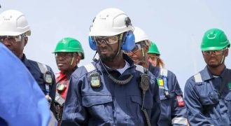 Visite conjointe des présidents El Ghazouani et Faye à GTA 