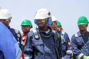 Visite conjointe des présidents El Ghazouani et Faye à GTA 