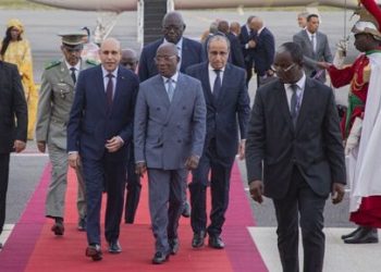 Le Président mauritanien Ghazouani à Abidjan pour l’Africa CEO Forum