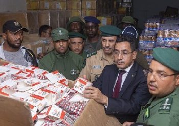 Communiqué officiel relatif au réseau criminel démantelé actif dans la contrebande, la distribution de pilules hallucinogènes et la contrefaçon de devises étrangères