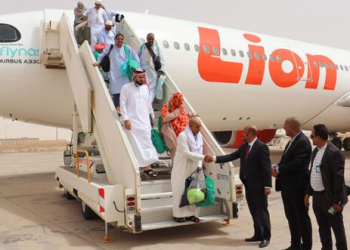 Retour du premier contingent des pèlerins mauritaniens à Nouakchott en provenance des Lieux Saints