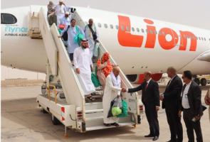 Retour du premier contingent des pèlerins mauritaniens à Nouakchott en provenance des Lieux Saints