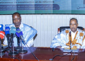 Insaf au pouvoir présente aux journalistes les 4 axes de la vision du Président Ghazouani