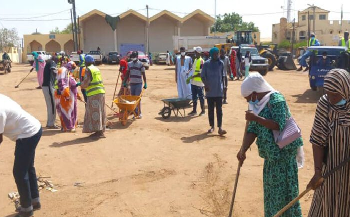 Guidimagha : lancement d&rsquo;une vaste campagne de nettoyage à la veille de l&rsquo;hivernage