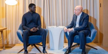 TICAD 9 : Rencontre fraternelle entre les Présidents Faye et El Ghazouani pour renforcer les liens sénégalo-mauritaniens.
