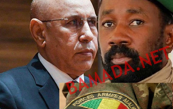 Message d&rsquo;amitié et de fraternité du Président mauritanien à son homologue malien