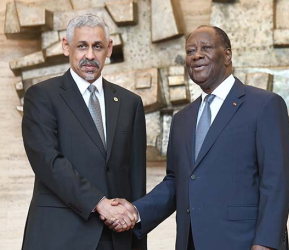 Ouattara disposé à accorder toutes les facilités nécessaires pour la construction du nouveau siège de la BAD à Abidjan