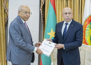 Le rapport sur les préparatifs du dialogue national en gestation réceptionné par le Président Ghazouani