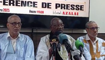 Discours conférence de presse du parti AJDMR